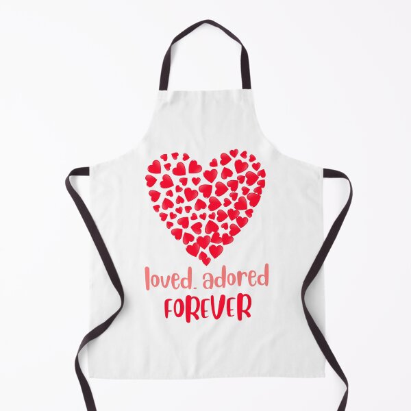 Item preview, Loved, adored, forever in heart illustration designed and sold by DigitalMagShop.