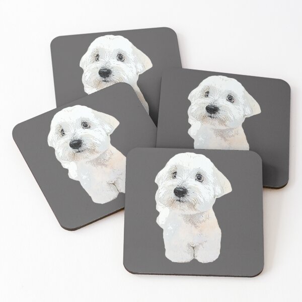 Item preview, Coton de tulear dog teddy designed and sold by ElegantCat.