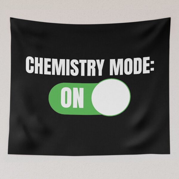 Item preview, Chemistry Mode: ON (For Dark Background) designed and sold by thecatcouch.