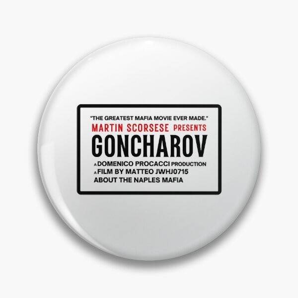 Item preview, Martin Scorsese Goncharov Movie Label Reproduction designed and sold by StudioDesignsBy.