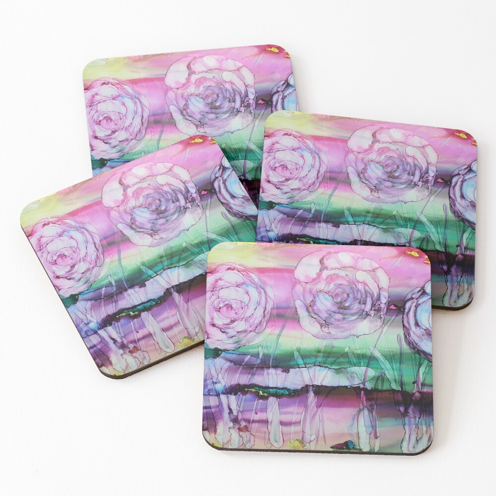 Item preview, Coasters (Set of 4) designed and sold by DaisyMaeInkArt.