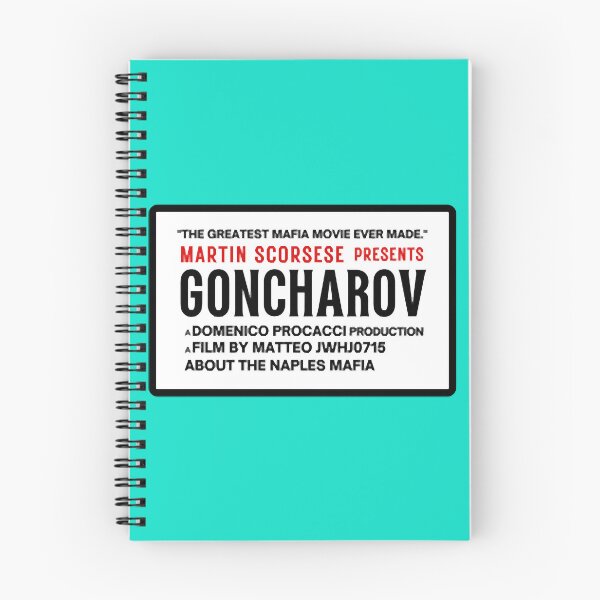 Item preview, Martin Scorsese Goncharov Movie Label Reproduction designed and sold by StudioDesignsBy.