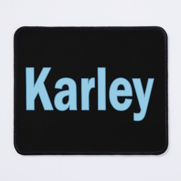 Item preview, Karley - blue name lettering text - 1222 designed and sold by PrettyDesserted.