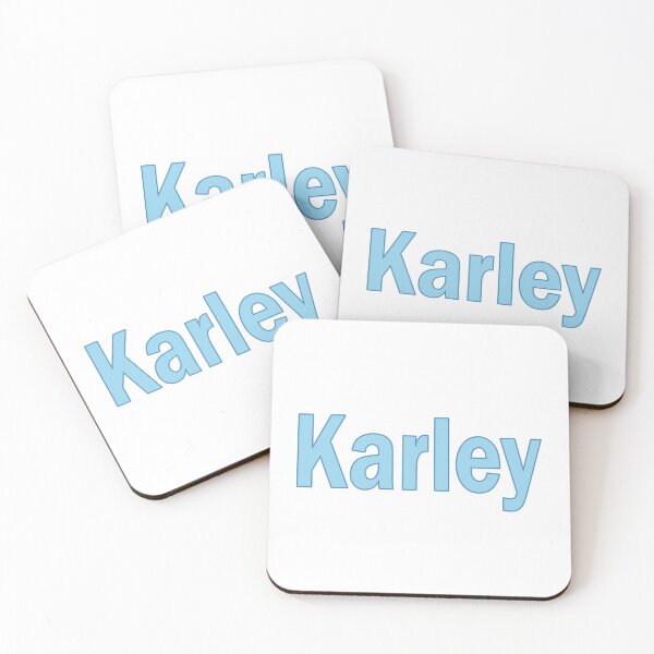Item preview, Karley - blue name lettering text - 1222 designed and sold by PrettyDesserted.