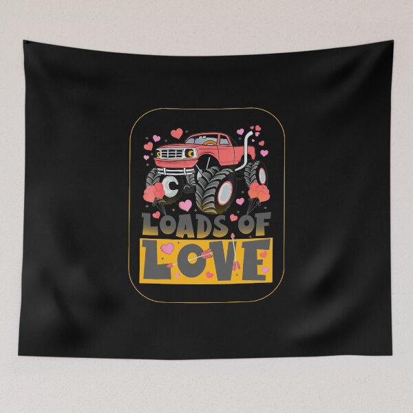 Item preview, valentine day truck , loads of love Dump Truck Essential designed and sold by josephfanous.