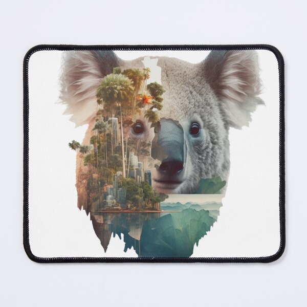 Item preview, Double exposure koala and australia designed and sold by Mirochan80.