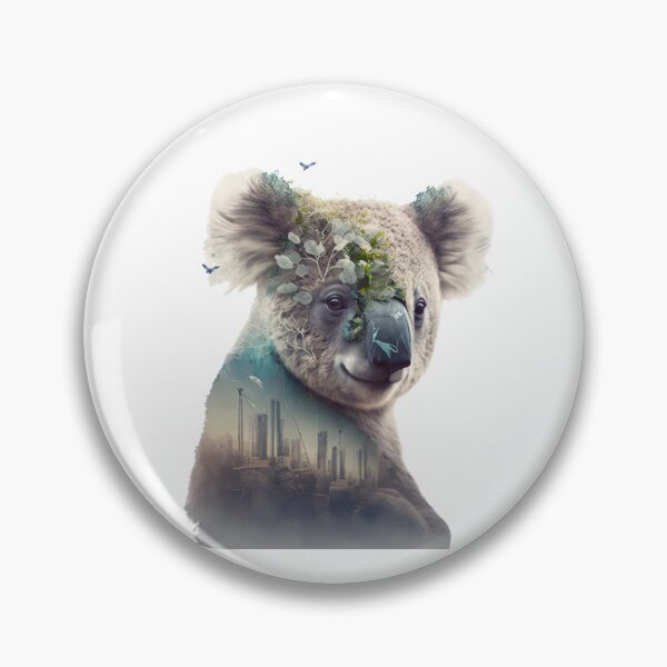 Item preview, Double exposure koala and australia designed and sold by Mirochan80.