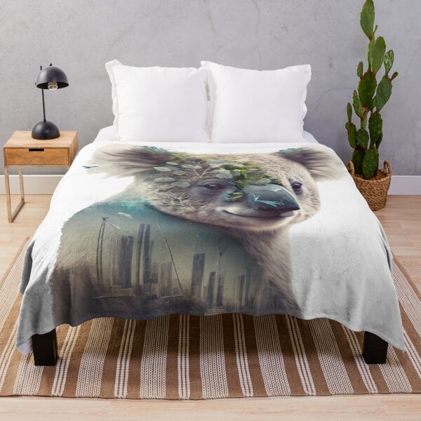Item preview, Double exposure koala and australia designed and sold by Mirochan80.