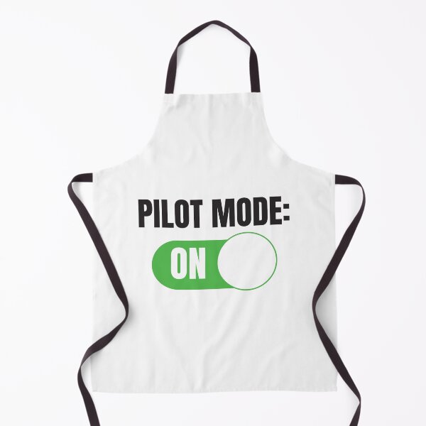 Item preview, Pilot Mode: ON (For Dark Background) designed and sold by thecatcouch.
