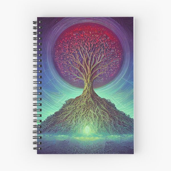Item preview, The tree of life Tree of the knowledge of good and evil Etz Chaim Kabbalah  designed and sold by ValleyDream.