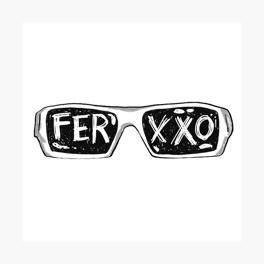 Ferxxo glasses t-shirt - Feid logo classic sticker Poster