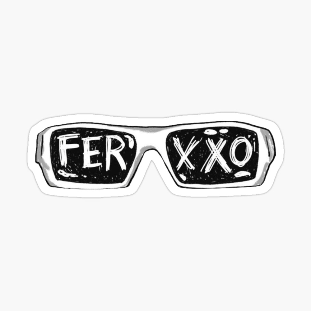 Ferxxo glasses t-shirt - Feid logo classic sticker Poster