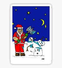 Ho Ho Homicide Sticker