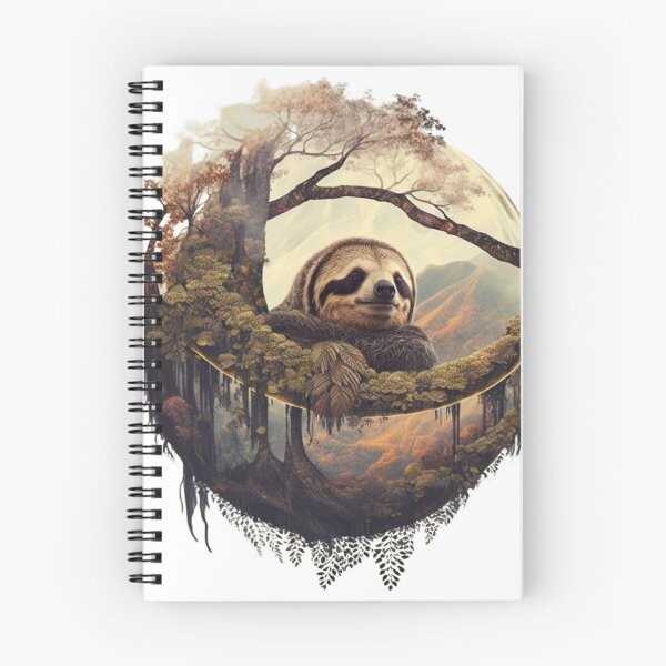 Item preview, Double exposure Sloth and south america designed and sold by Mirochan80.