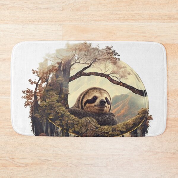 Item preview, Double exposure Sloth and south america designed and sold by Mirochan80.
