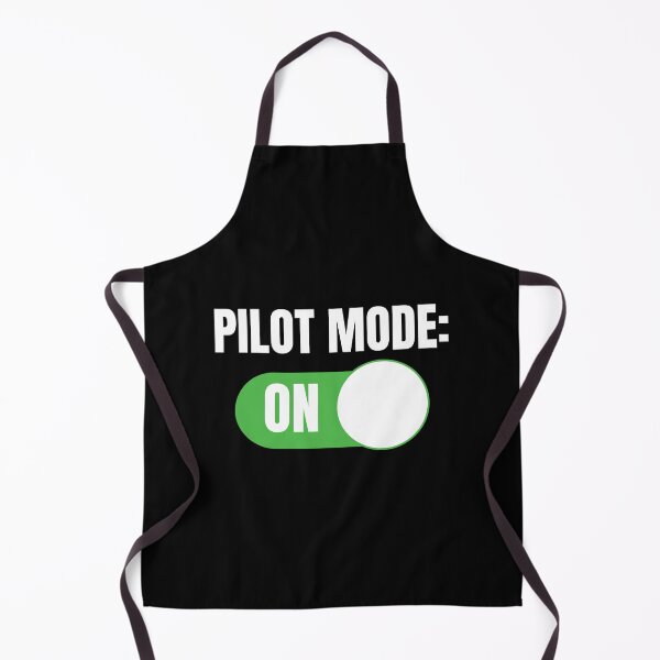 Item preview, Pilot Mode: ON (For Dark Background) designed and sold by thecatcouch.
