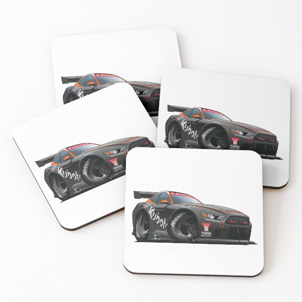 Item preview, Mustang Race Car designed and sold by ToonMyRide.