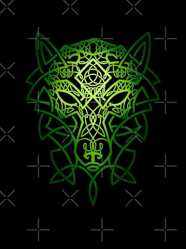 Thumbnail 4 of 4, iPhone Case, Celtic Wolf designed and sold by RitheGuardian.
