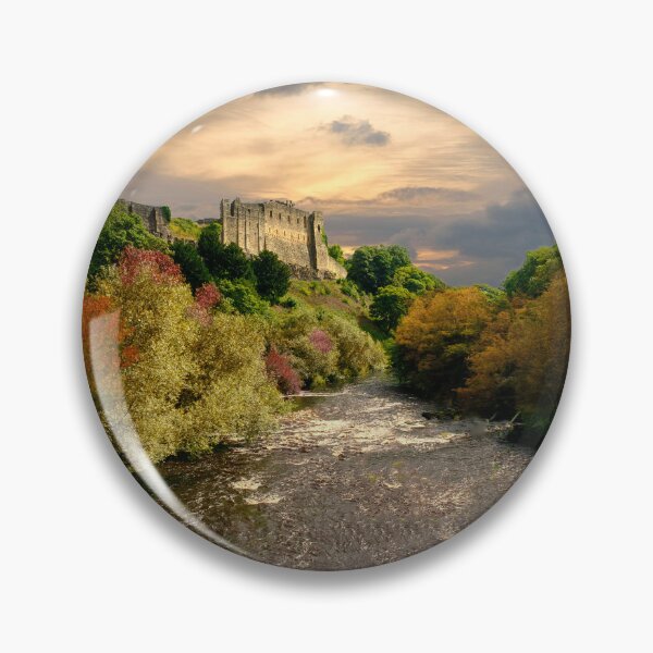 Item preview, Richmond Castle in the Autumn designed and sold by Alisonchambers2.