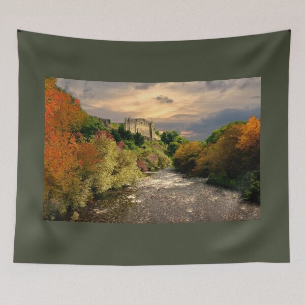 Item preview, Richmond Castle in the Autumn designed and sold by Alisonchambers2.