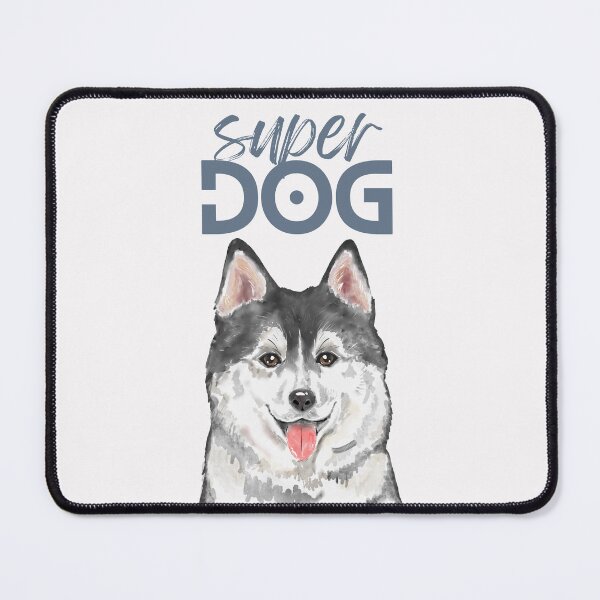 Item preview, SUPER DOG SIBERIAN HUSKY WATERCOLOR designed and sold by ARUN VASWANI.