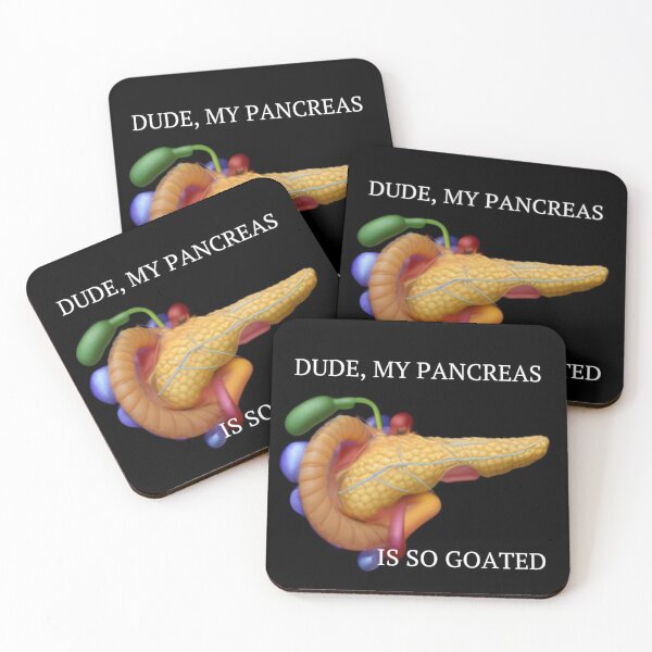 Item preview, Dude, My Pancreas is So Goated designed and sold by MissLaKill.