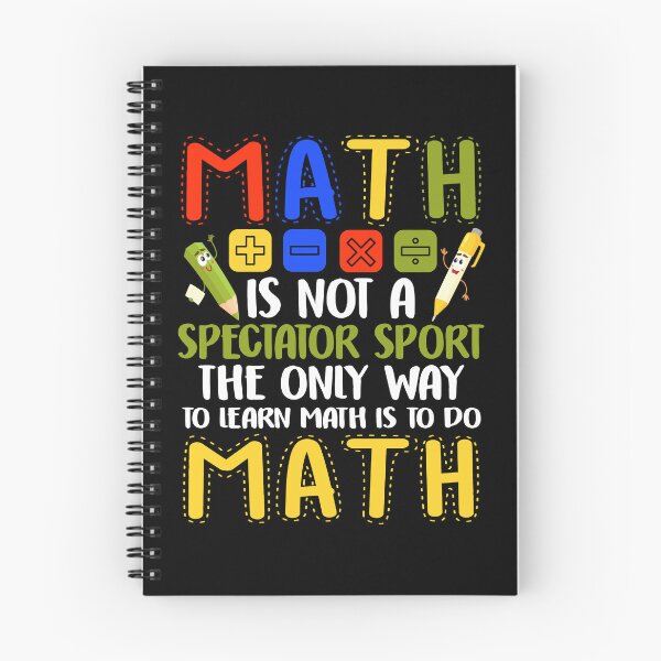 Item preview, Funny Math Teacher Gift Math Is Not A Spectator Sport  designed and sold by Simeon	 Dorelus.