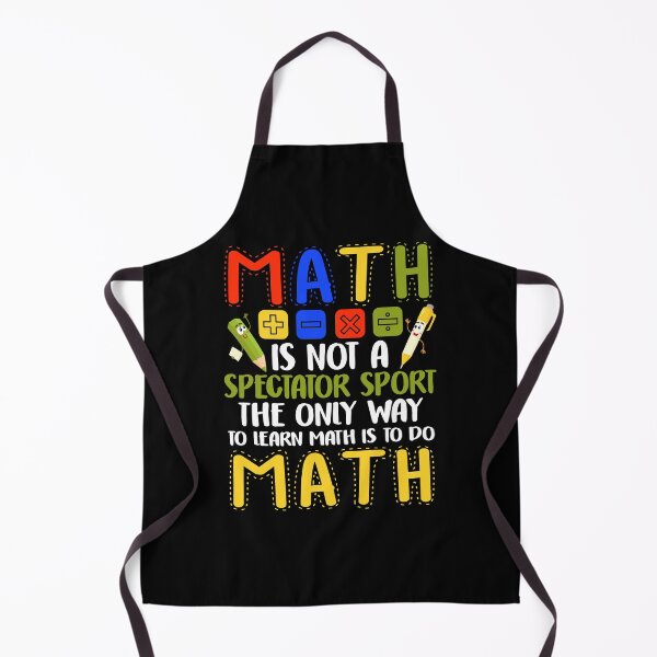 Item preview, Funny Math Teacher Gift Math Is Not A Spectator Sport  designed and sold by Simeon	 Dorelus.