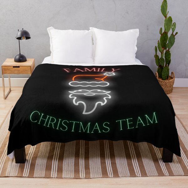 Item preview, Family Christmas team. Christmas graphics for the whole family. Christmas neon sign. designed and sold by Vantrip.