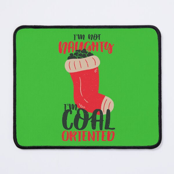 Item preview, Christmas Quote - I’m Not Naughty - Santa’s Naughty or Nice List designed and sold by KaylaStudio.