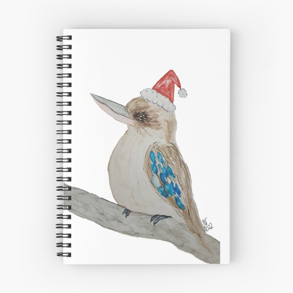 Item preview, Kookaburra Christmas  designed and sold by DaisyMaeInkArt.