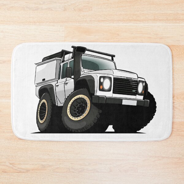 Item preview, Defender Cartoon Car designed and sold by ToonMyRide.