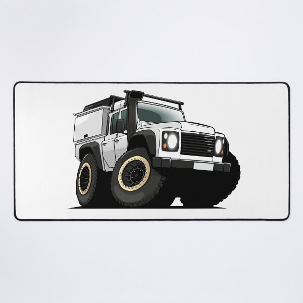 Item preview, Land Rover Defender Cartoon designed and sold by ToonMyRide.
