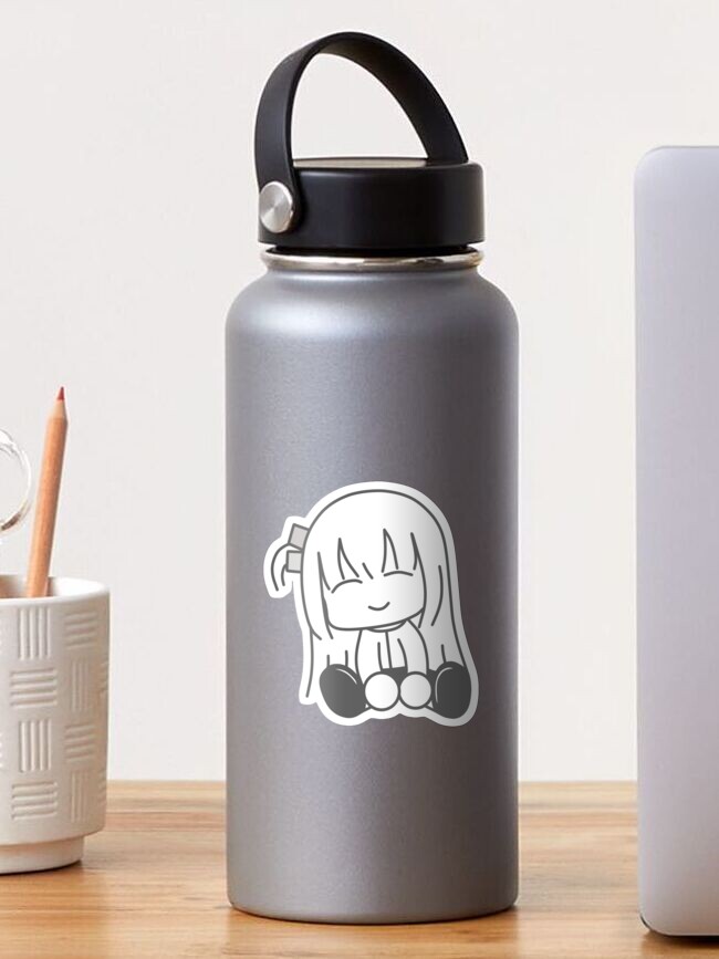 Aperçu 1 sur 3. Sticker avec l'œuvre Mignon chibi Hitori gotou créée et vendue par Semzig.