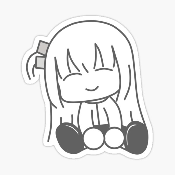 Aperçu de l'œuvre Mignon chibi Hitori gotou créée et vendue par Semzig.