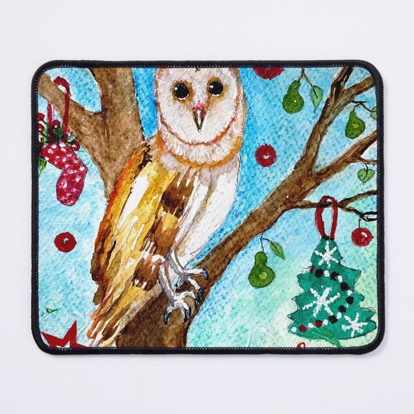 Item preview, Christmas Owl designed and sold by Glenys Coleman.
