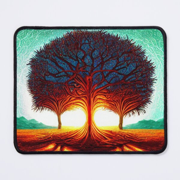 Item preview, The tree of life Tree of the knowledge of good and evil Etz Chaim Kabbalah designed and sold by ValleyDream.