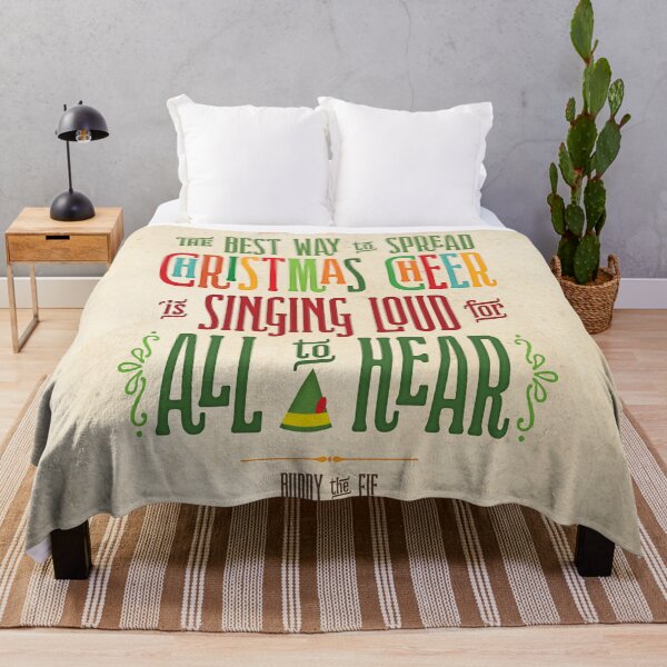 Buddy the Elf - Christmas Cheer Throw Blanket