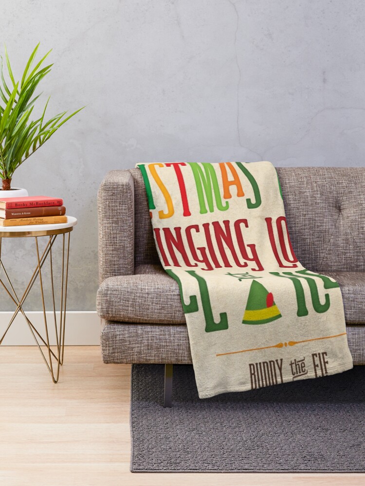 Alternate view of Buddy the Elf - Christmas Cheer Throw Blanket
