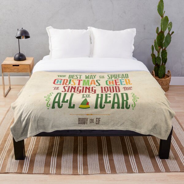 Buddy the Elf - Christmas Cheer Throw Blanket