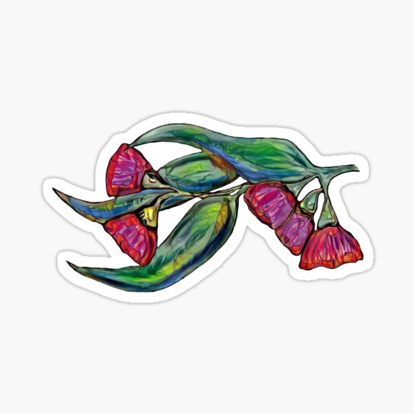Item preview, Australian gum blossom  designed and sold by PipAndTheSea.