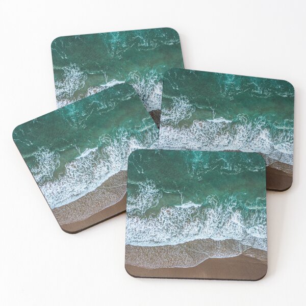 Item preview, Drone picture of beach designed and sold by Ambrmedia.