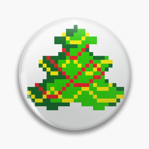 Item preview, Christmas tree pixel art designed and sold by Gabriele Marcucci.