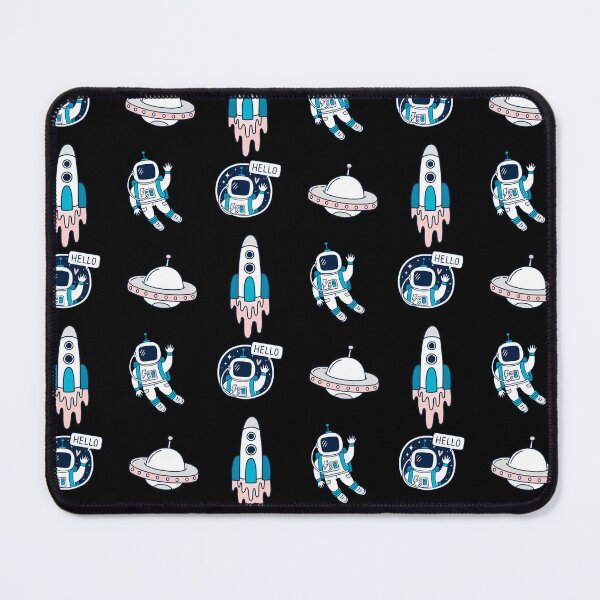 Item preview, Cute astronaut sticker pack, spaceship pattern - Beautiful astronaut in space designed and sold by Theleochick.
