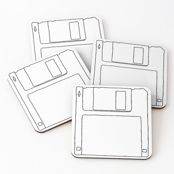 Item preview, hand drawn floppy disc for PC designed and sold by europephotos.