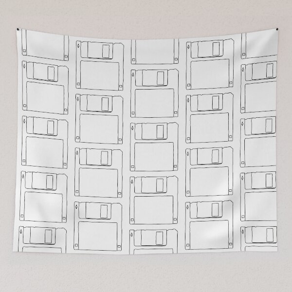 Item preview, hand drawn floppy disc for PC designed and sold by europephotos.
