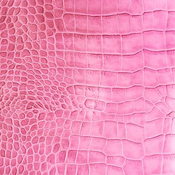 Croco leather effect (pink) iPad Case & Skin for Sale by capricedefille