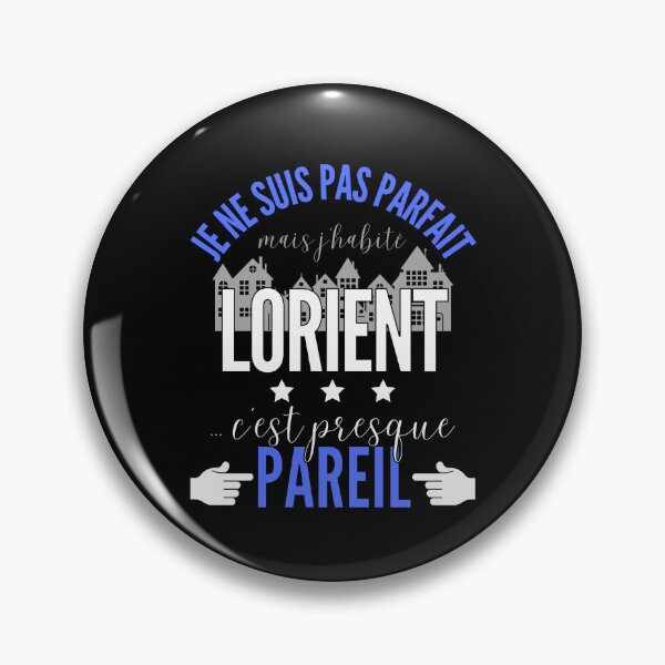Item preview, Gift Man proud to live in Lorient designed and sold by RomualdGR.