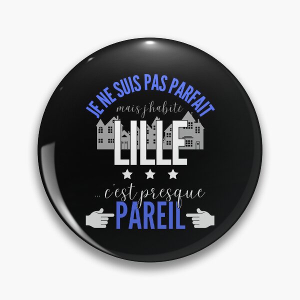 Item preview, Gift Man proud to live in Lille designed and sold by RomualdGR.