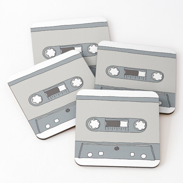 Item preview, magnetic tape cassette hand drawn illustration transparent PNG designed and sold by europephotos.